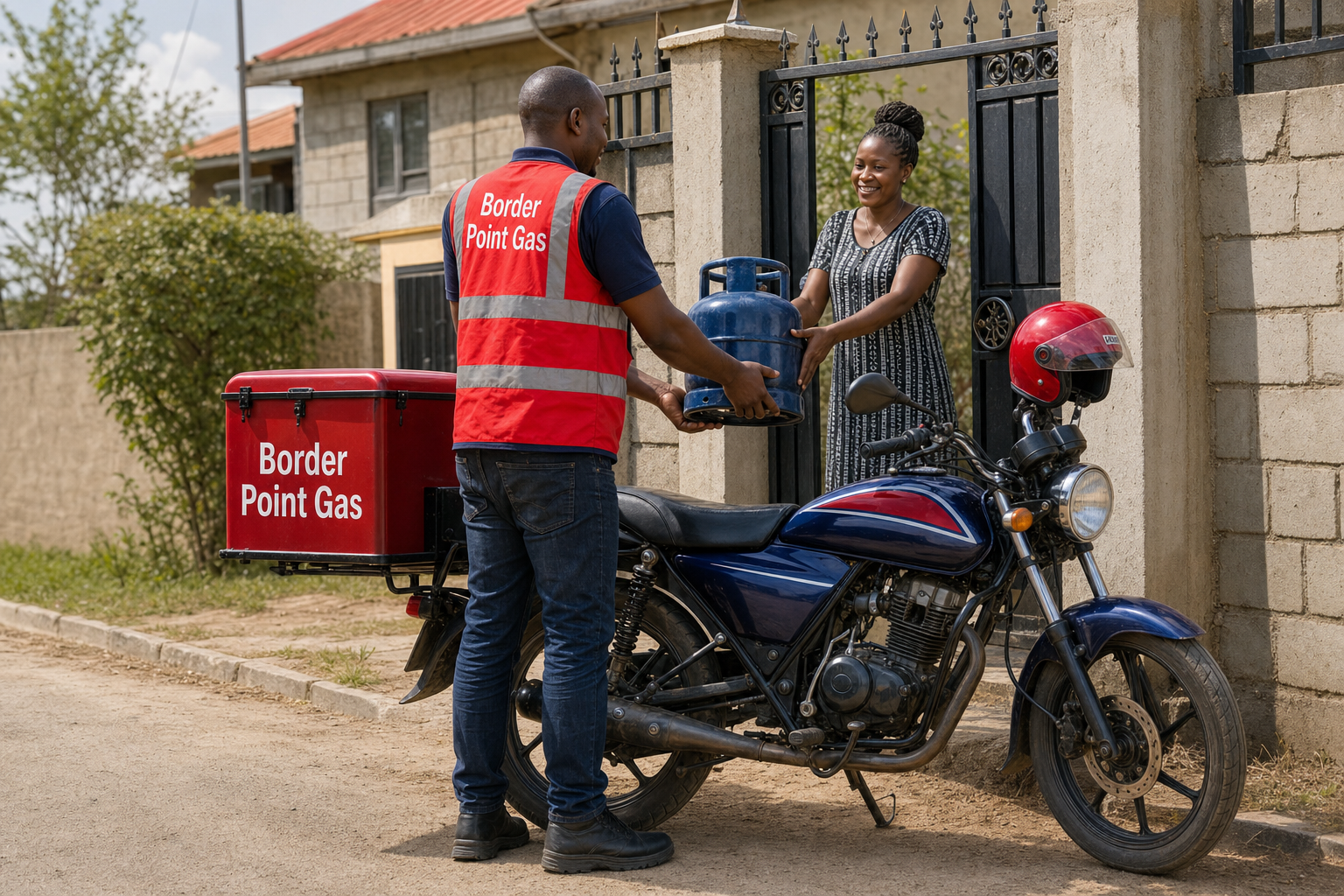 Border Point Gas 6 kg LPG refill delivery in Kitengela